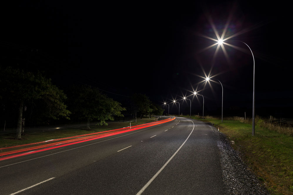 Targets the Street lights